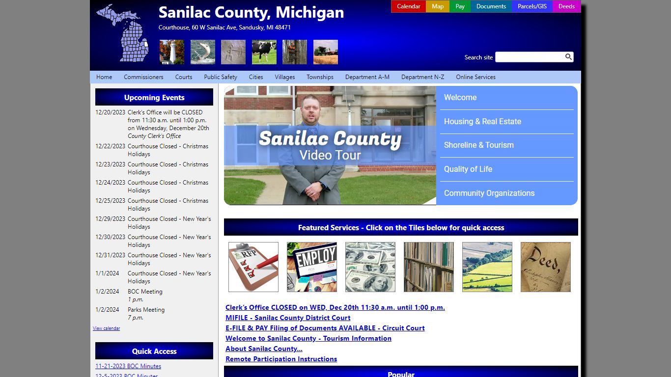 Sanilac County, Michigan